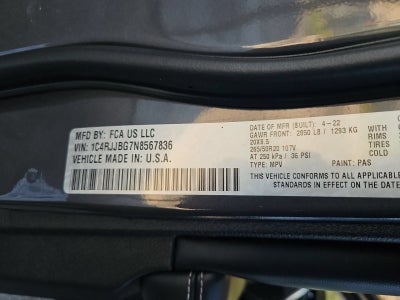 2022 Jeep Grand Cherokee L Limited