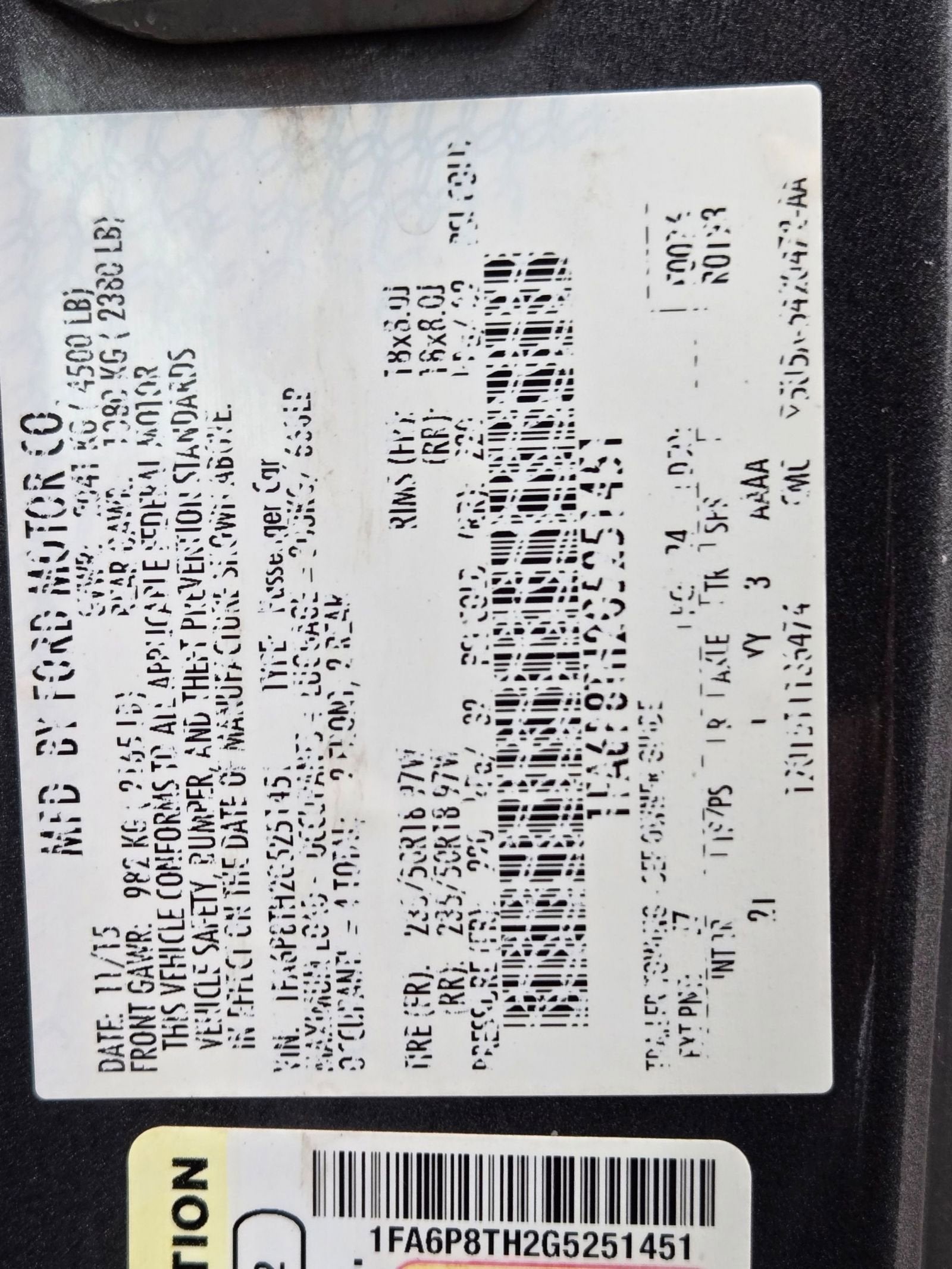 2016 Ford Mustang EcoBoost