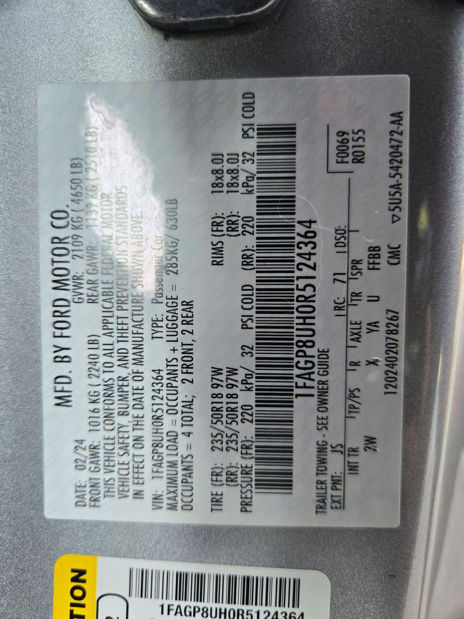 2024 Ford Mustang EcoBoost Premium