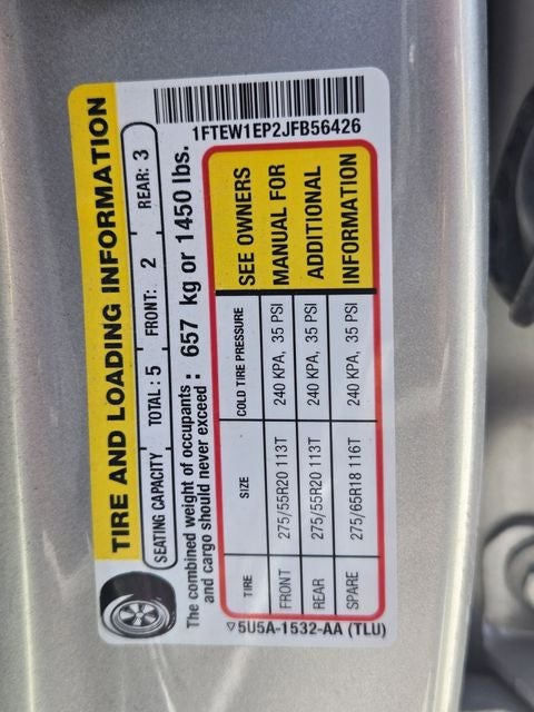 2018 Ford F-150 XLT