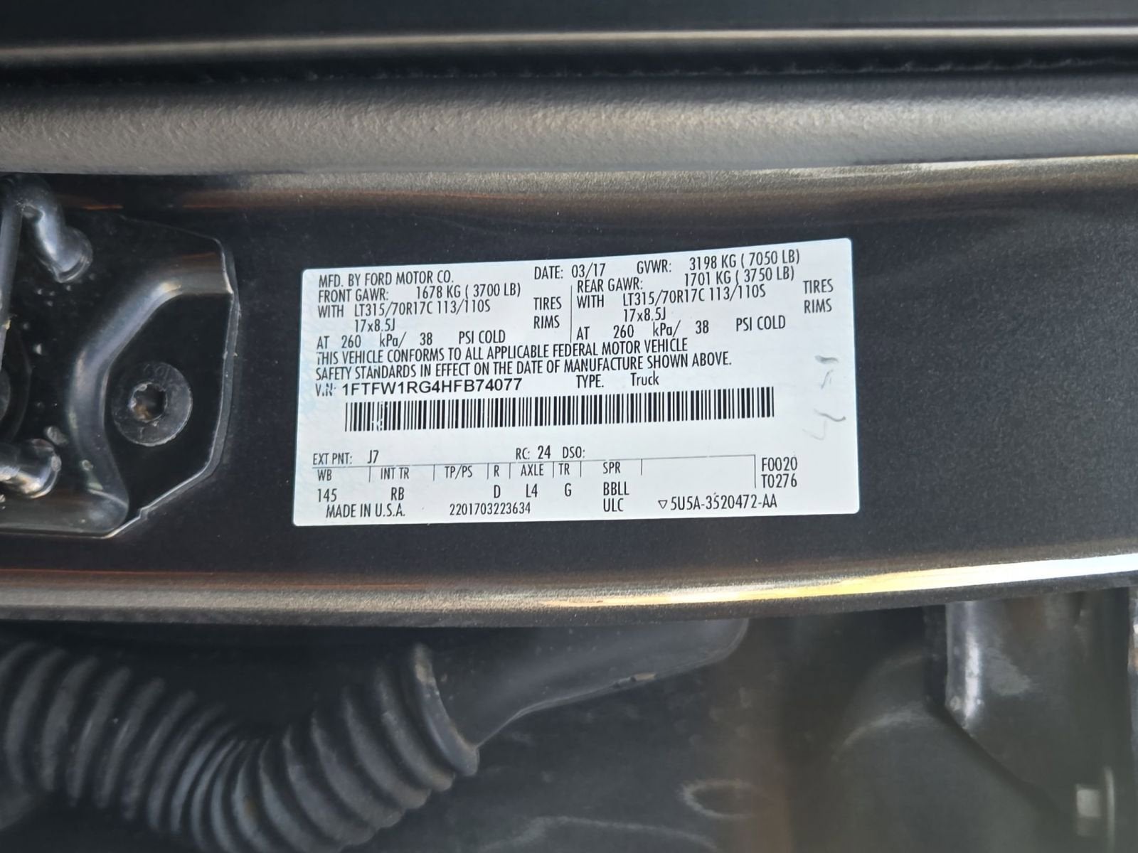 2017 Ford F-150 Raptor