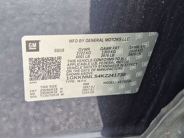 2019 GMC Acadia SLT-1