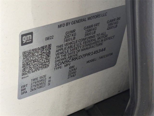 2023 Chevrolet Tahoe RST