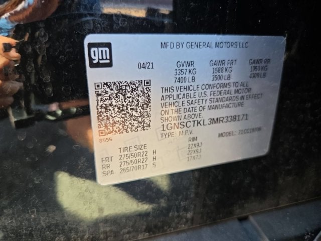 2021 Chevrolet Tahoe High Country