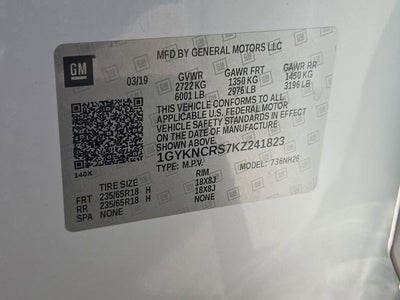 2019 Cadillac XT5 Luxury