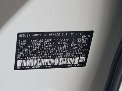 2018 Honda Fit LX