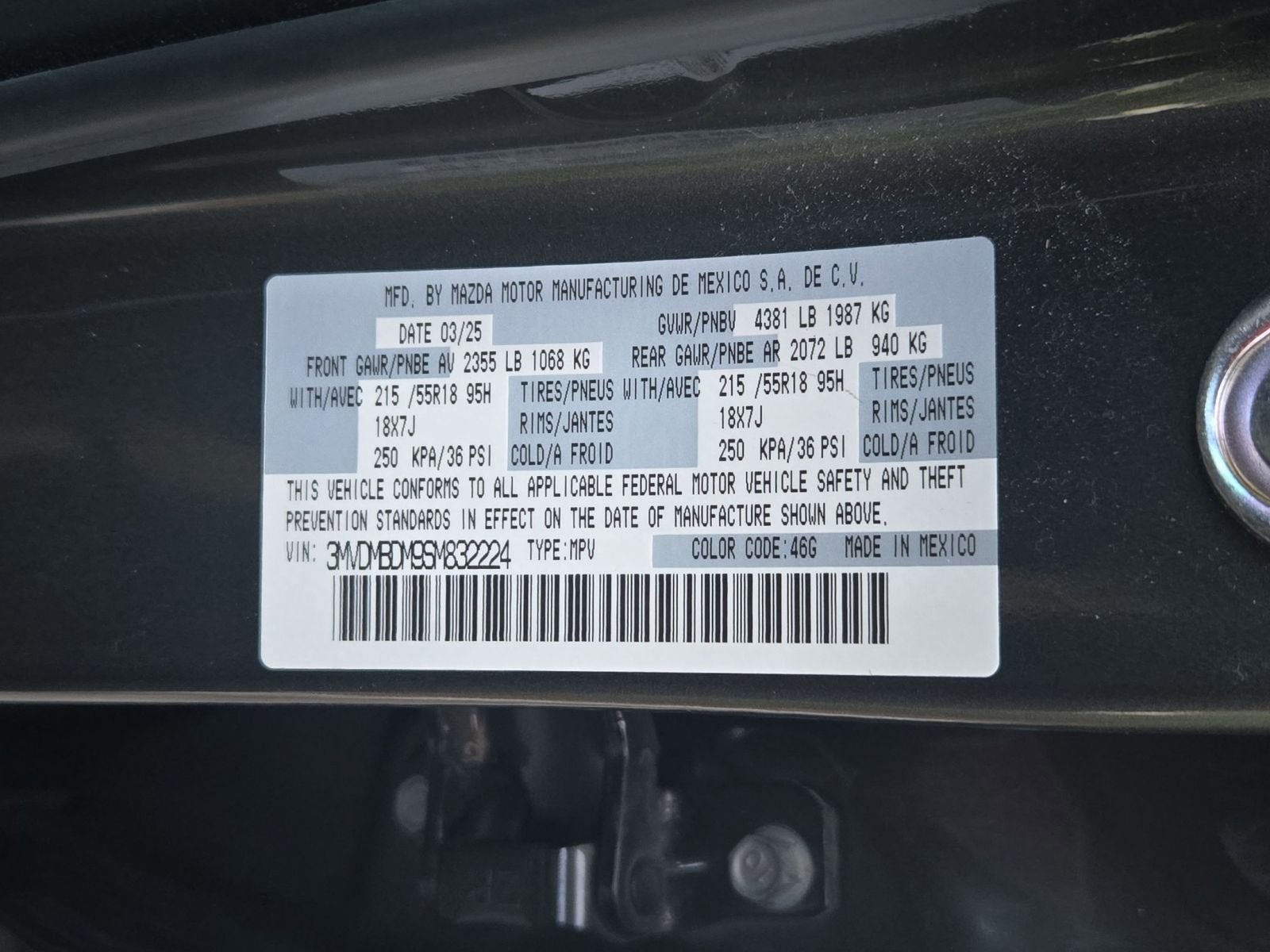 2025 Mazda Mazda CX-30 2.5 S Premium Package