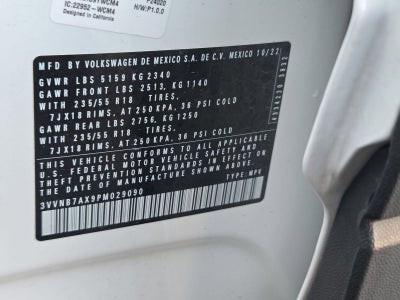 2023 Volkswagen Tiguan 2.0T SE