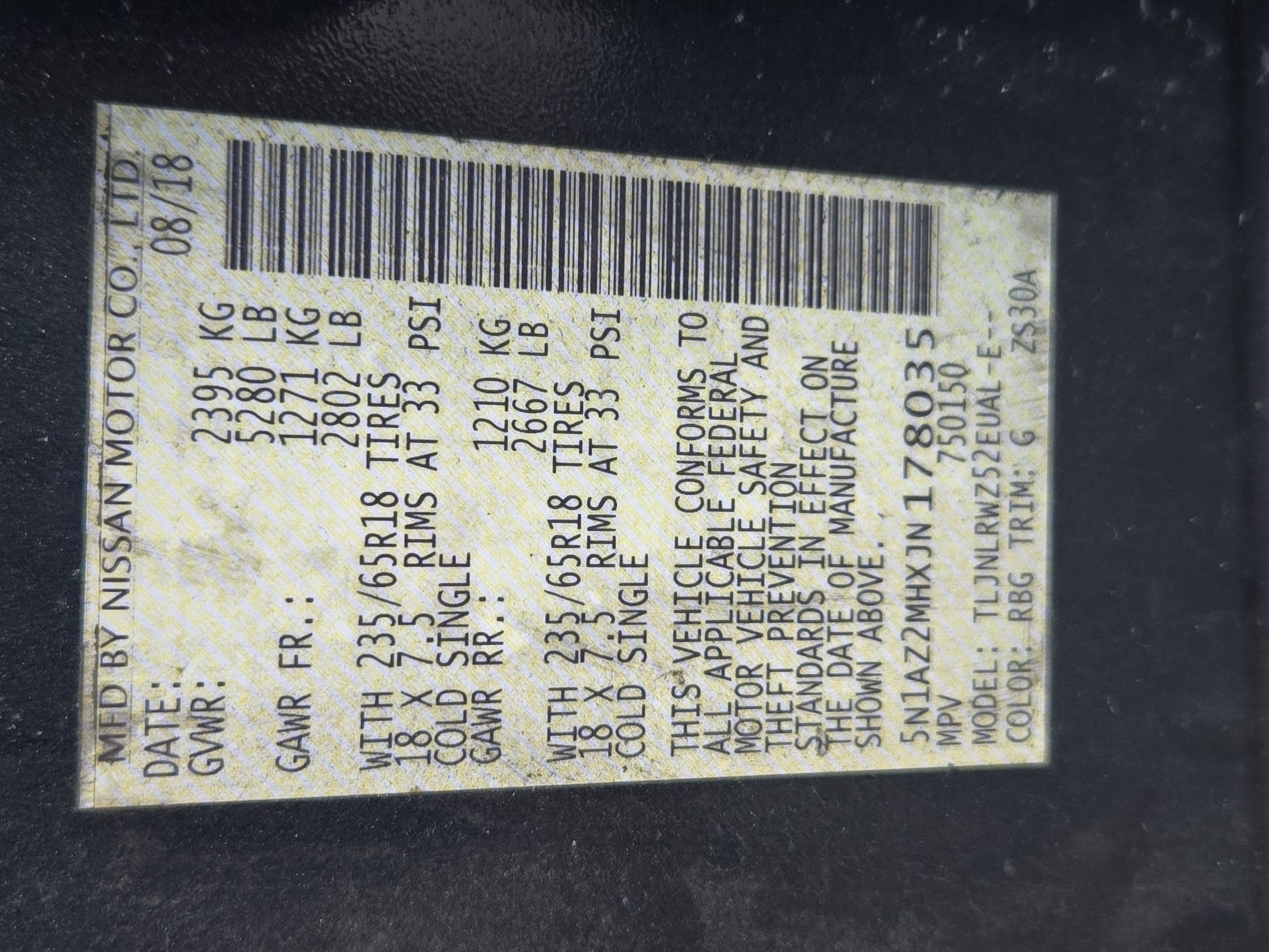 2018 Nissan Murano SL