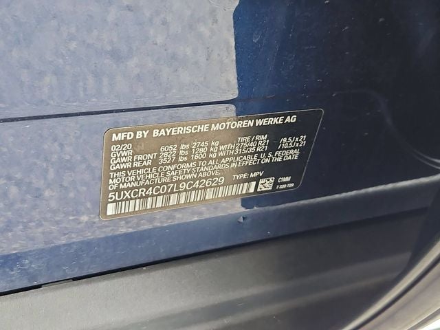 2020 BMW X5 sDrive40i