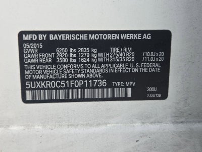 2015 BMW X5 xDrive35i