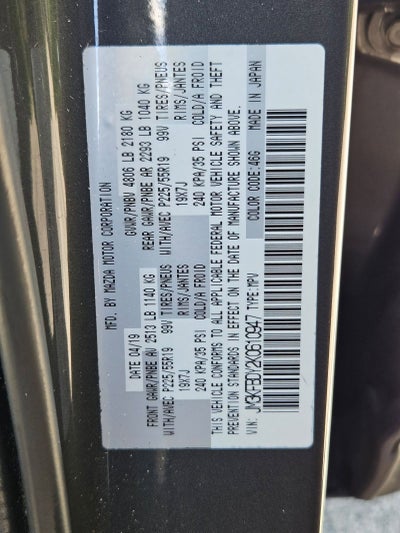 2019 Mazda Mazda CX-5 Grand Touring Reserve