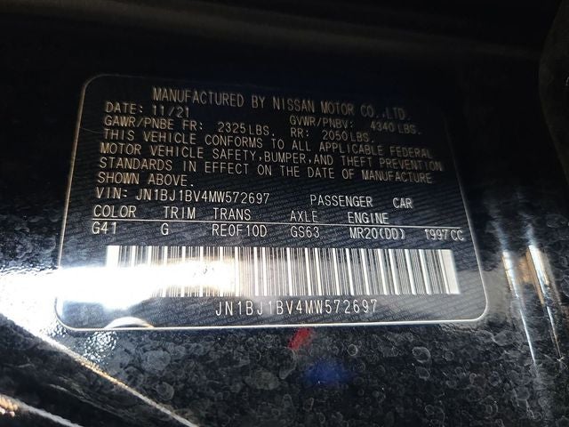 2021 Nissan Rogue Sport SV