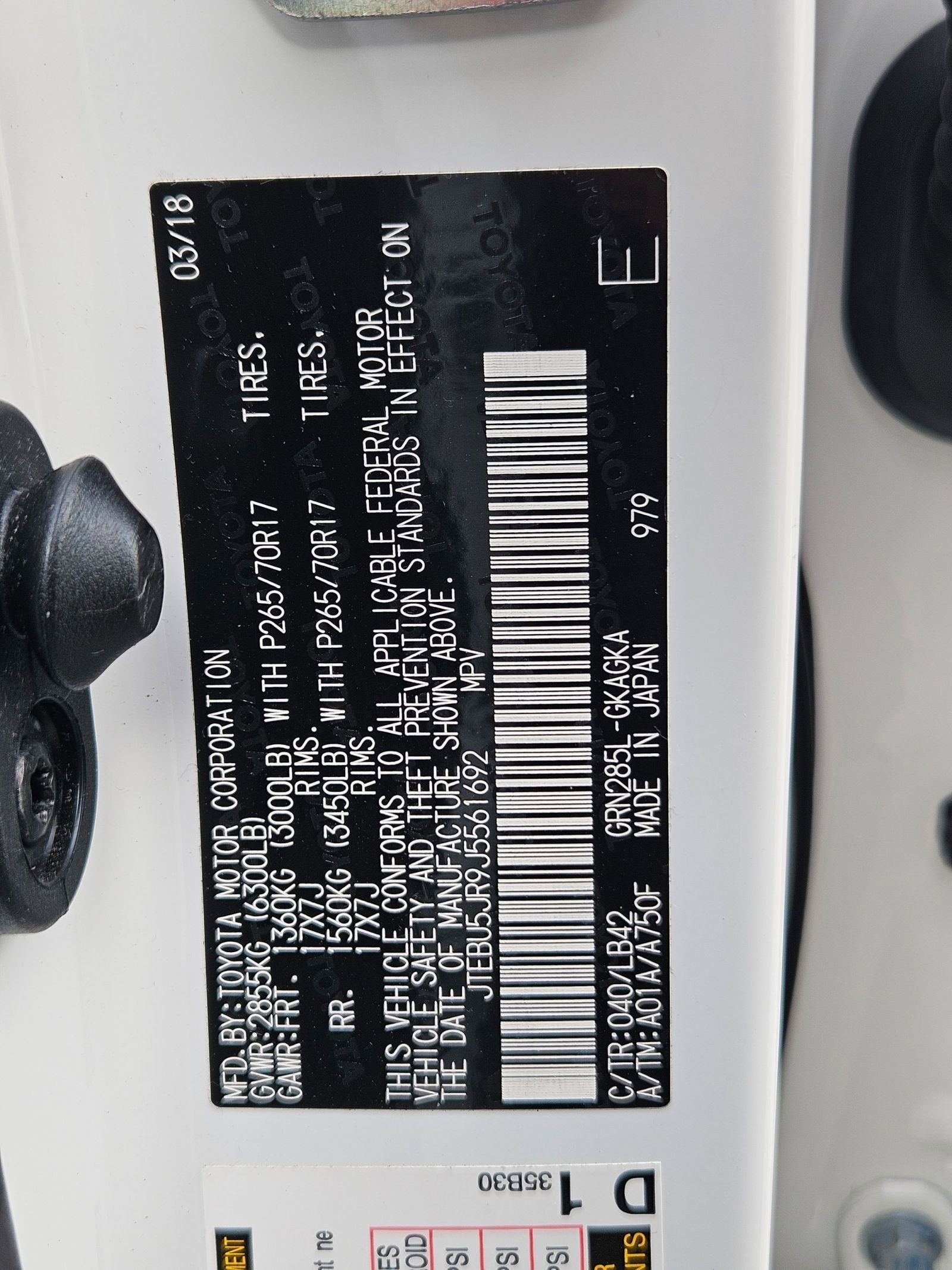 2018 Toyota 4Runner SR5 Premium