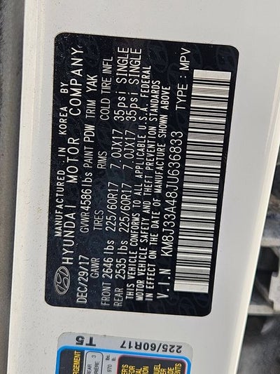 2018 Hyundai Tucson SEL Plus