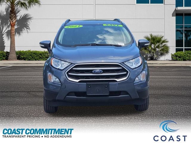 Used 2021 Ford EcoSport SE with VIN MAJ3S2GE9MC437218 for sale in Port Richey, FL