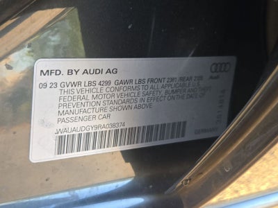 2024 Audi A3 40 Premium FrontTrak