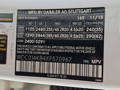 2019 Mercedes-Benz GLC GLC 300 Coupe 4MATIC®