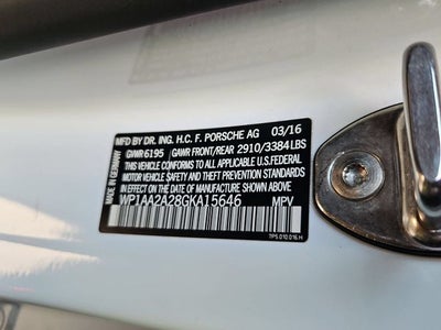 2016 Porsche Cayenne Base