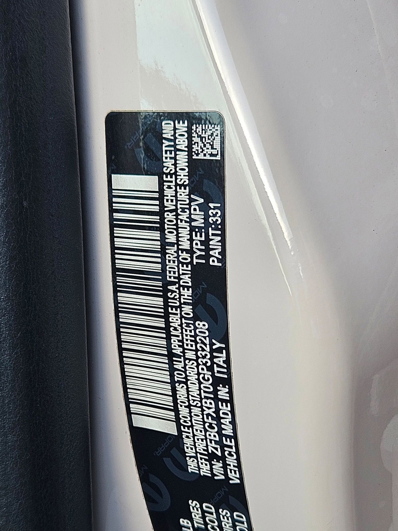 2016 FIAT 500X Easy