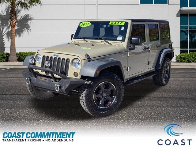2017 Jeep Wrangler Unlimited Sport