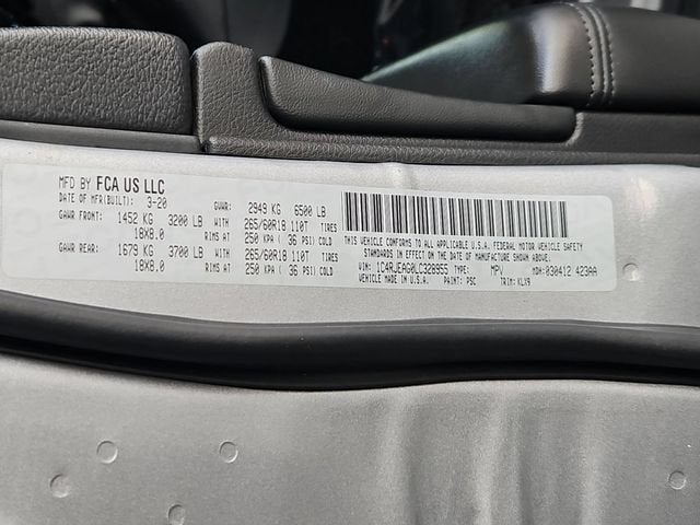 2020 Jeep Grand Cherokee Laredo E