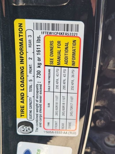 2019 Ford F-150 XL
