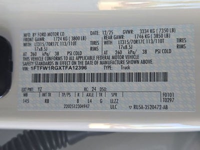 2026 Ford F-150 Raptor