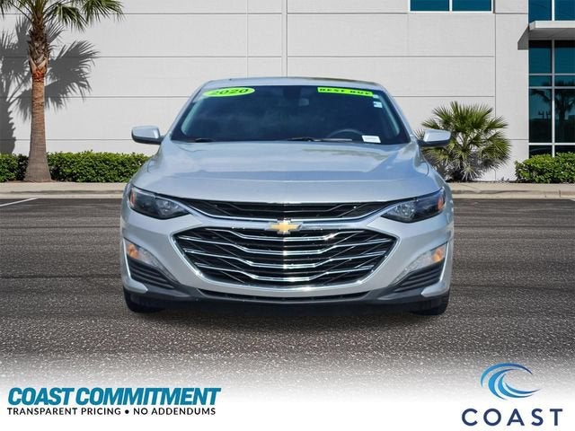 Used 2020 Chevrolet Malibu 1LT with VIN 1G1ZD5ST8LF100163 for sale in Port Richey, FL