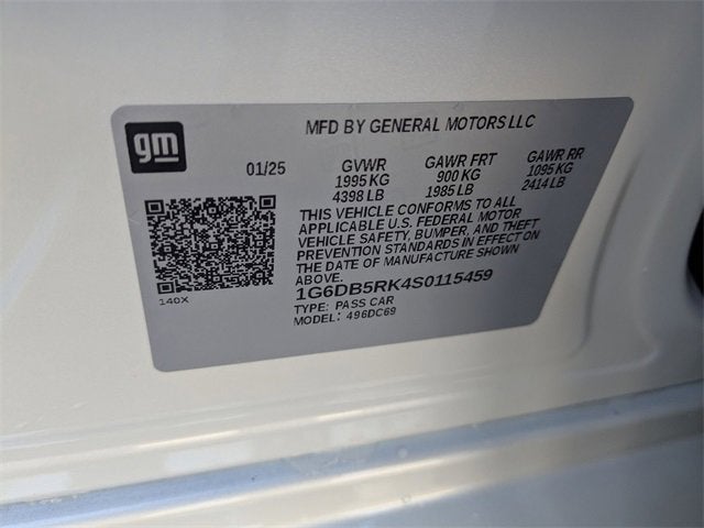 2025 Cadillac CT4 Premium Luxury