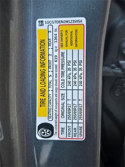 2021 Chevrolet Colorado Z71