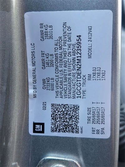 2021 Chevrolet Colorado Z71