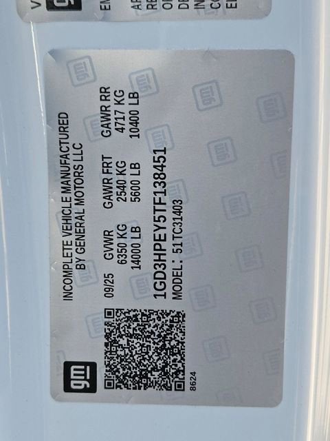 2026 GMC Sierra 3500 HD Chassis Cab Pro