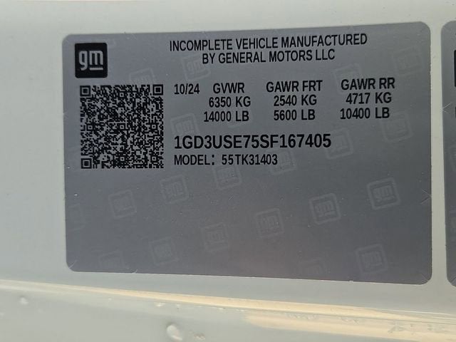 2025 GMC Sierra 3500 HD Chassis Cab Pro