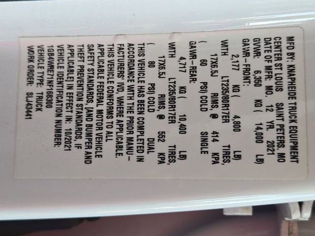 2021 GMC Sierra 3500 HD Chassis Cab 4WD CREW 177