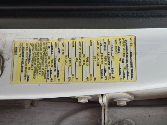 2021 GMC Sierra 3500 HD Chassis Cab 4WD CREW 177