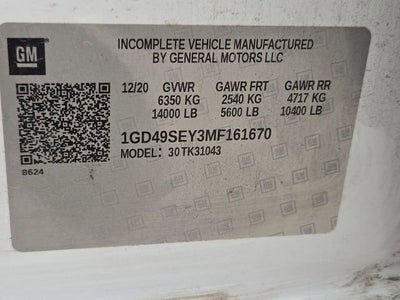 2021 GMC Sierra 3500 HD Chassis Cab 4WD CREW 177