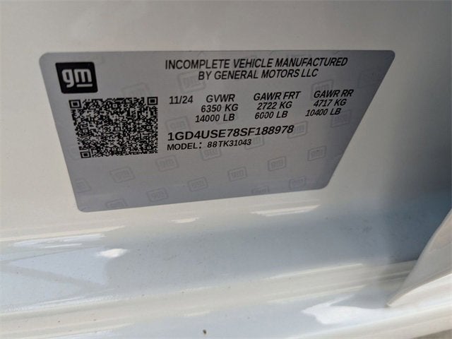 2025 GMC Sierra 3500 HD Chassis Cab Pro