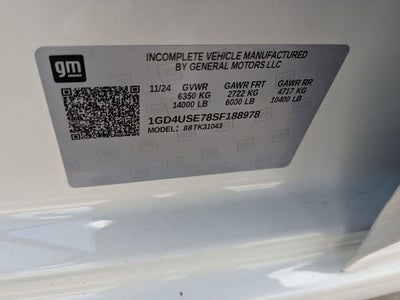 2025 GMC Sierra 3500 HD Chassis Cab Pro