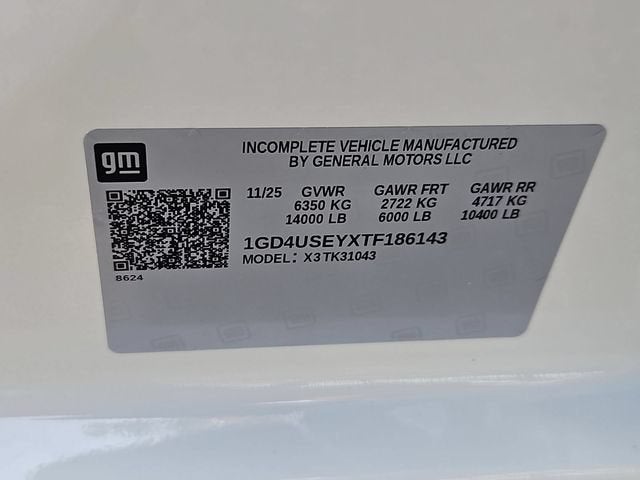 2026 GMC Sierra 3500 HD Chassis Cab Pro