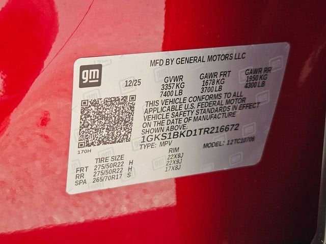 2026 GMC Yukon Elevation