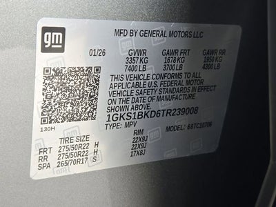 2026 GMC Yukon Elevation