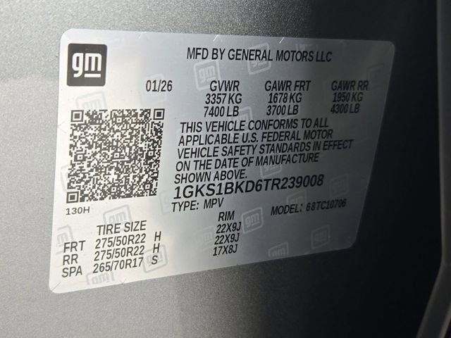 2026 GMC Yukon Elevation