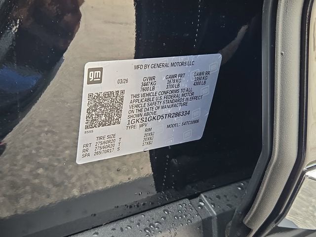 2026 GMC Yukon XL Elevation