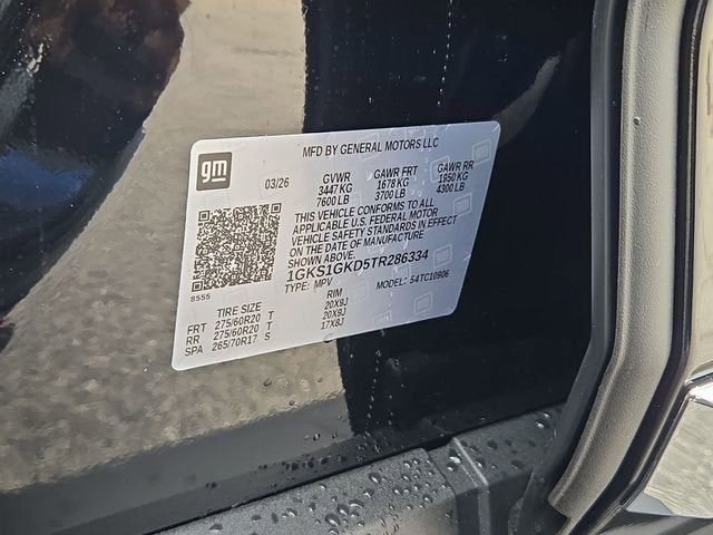 2026 GMC Yukon XL Elevation