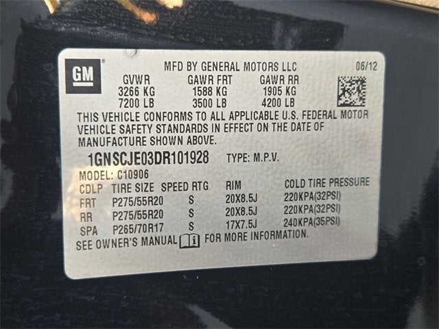 2013 Chevrolet Suburban LT