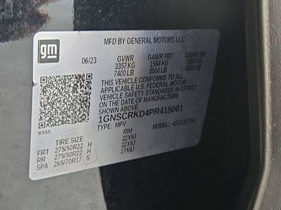 2023 Chevrolet Tahoe RST