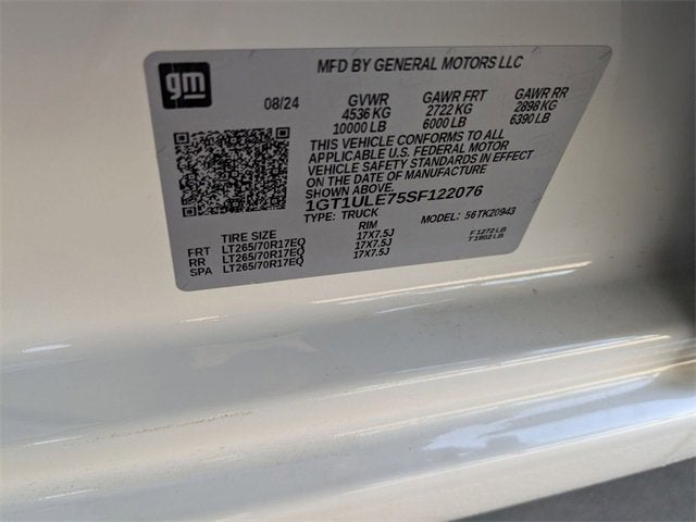 2025 GMC Sierra 2500 HD Pro