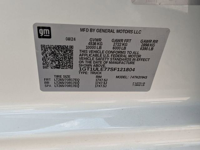 2025 GMC Sierra 2500 HD Pro