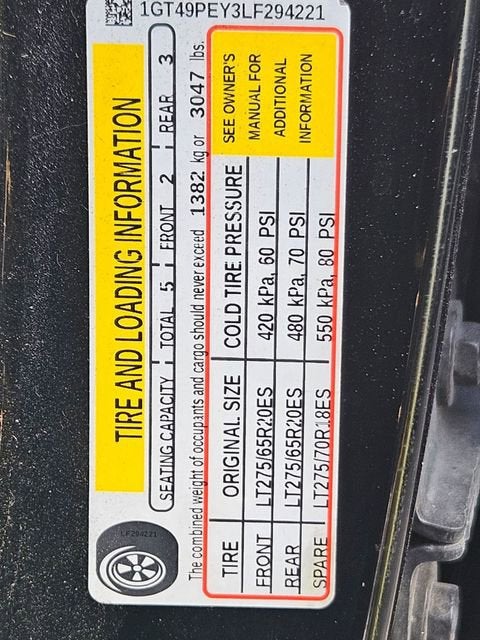 2020 GMC Sierra 2500 HD AT4